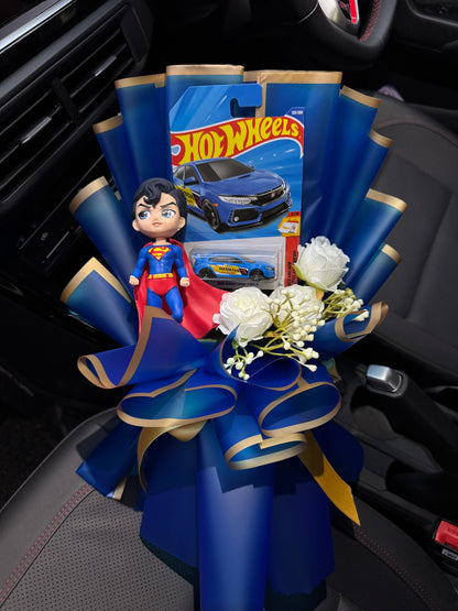 Superman Hot Wheels Bouquet – Sky-Born Strength