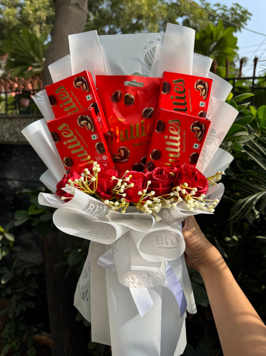 Cadbury Nutties Chocolate Bouquet – Bold Love, Sweet Moments