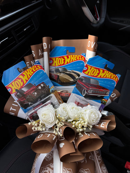 Premium Hot Wheels Bouquet – Where Classics Meet Class