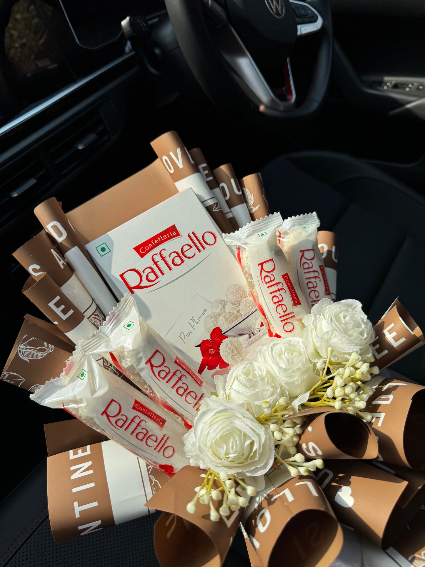 Raffaello Chocolate Bouquet – Pure Elegance Wrapped In Timeless Luxury