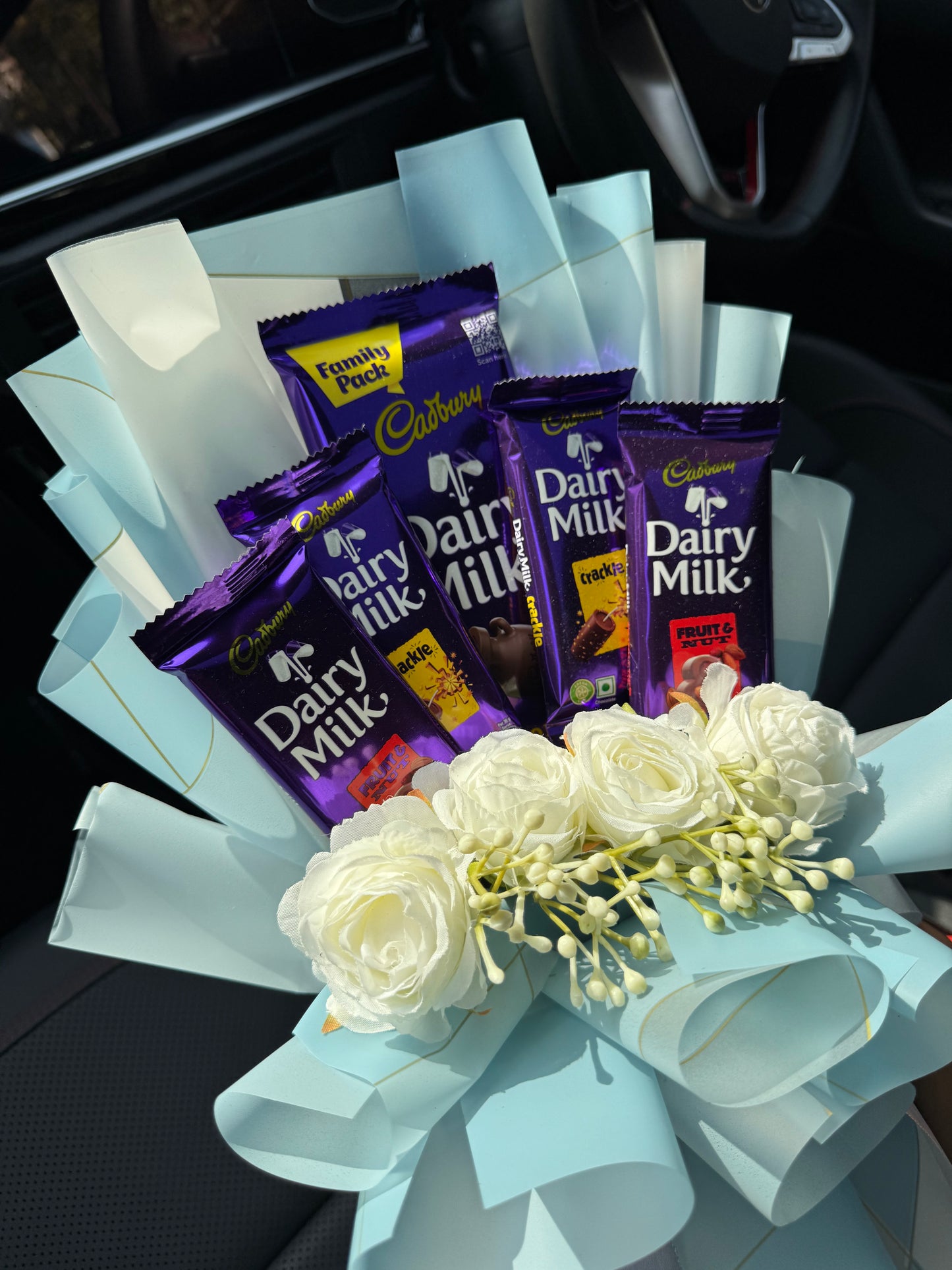 Cadbury Dairy Milk Chocolate Bouquet – A Soft Pastel Gift Of Sweet Elegance