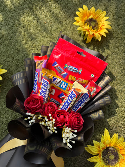 Snickers Chocolate Bouquet – A Statement Of Sweet Indulgence