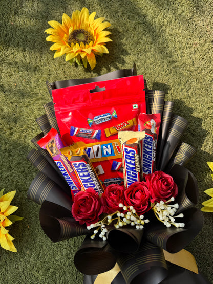 Snickers Chocolate Bouquet – A Statement Of Sweet Indulgence