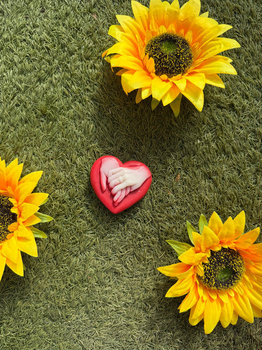 Romantic Heart-Shaped Votive
