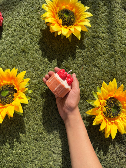 "Slice of Heaven" Strawberry Candle