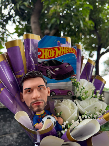 94 Bugatti EB110 ss HotWheels Bouquet -Messi unstoppable drive