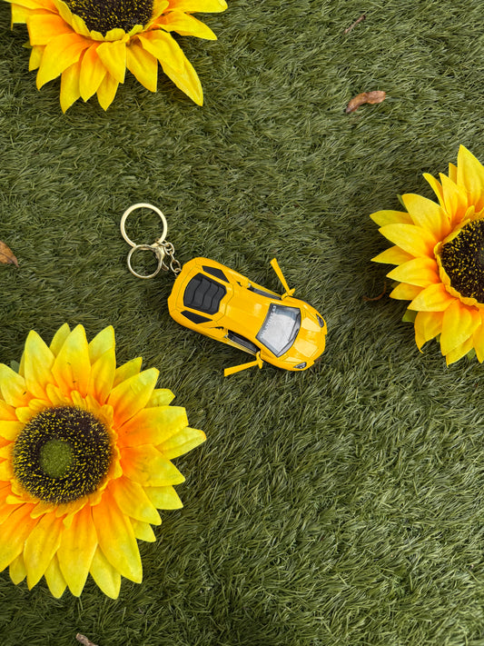 Premium Lamborghini Aventador Metal Car Keychain – Bold Design, Power & Prestige