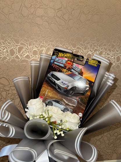 Mercedes-Benz CLK 63 AMG Hot Wheels Bouquet – Class, Speed & Elegance