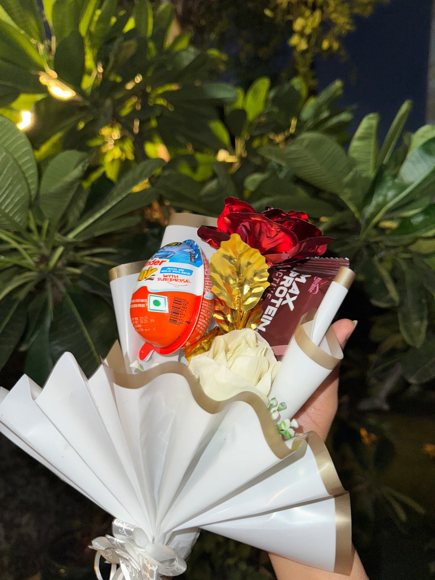 Protien Rich Bouquet - Sweat & Sweet Treat