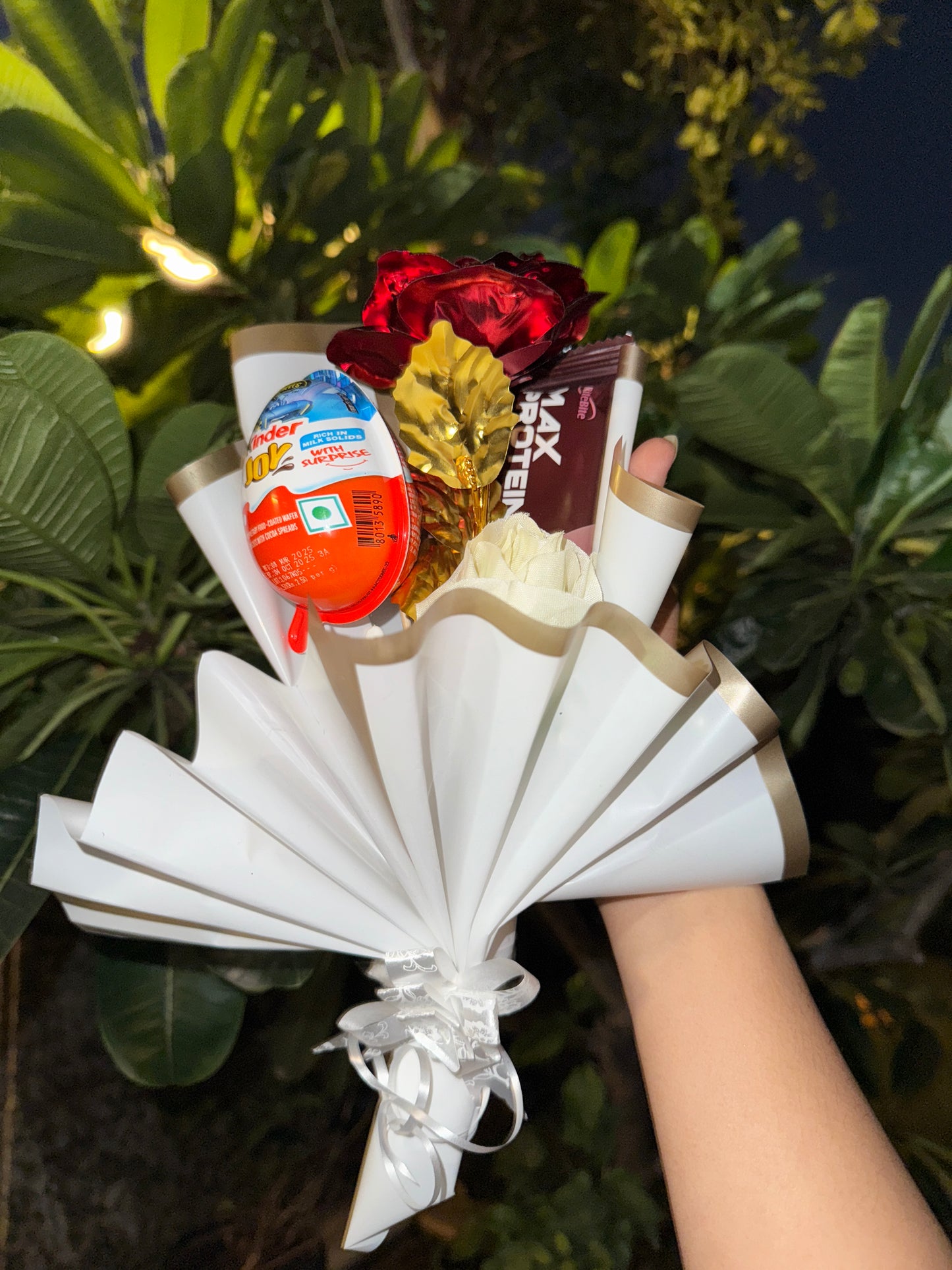 Protien Rich Bouquet - Sweat & Sweet Treat