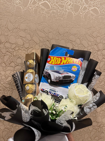 Racer’s Delight – Hot Wheels & Ferrero Rocher Bouquet