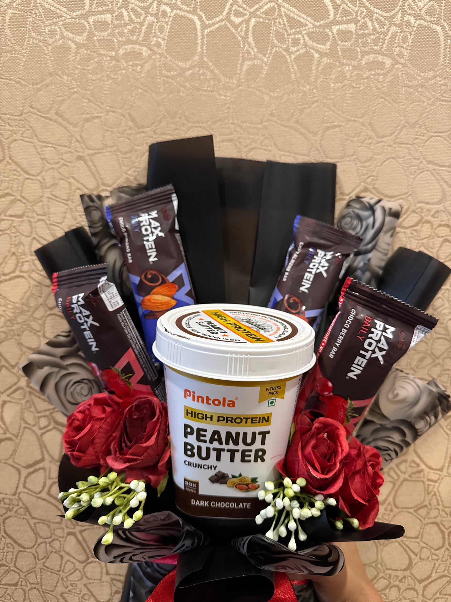 The Protein Bouquet -  Flex Hard, Eat Harder