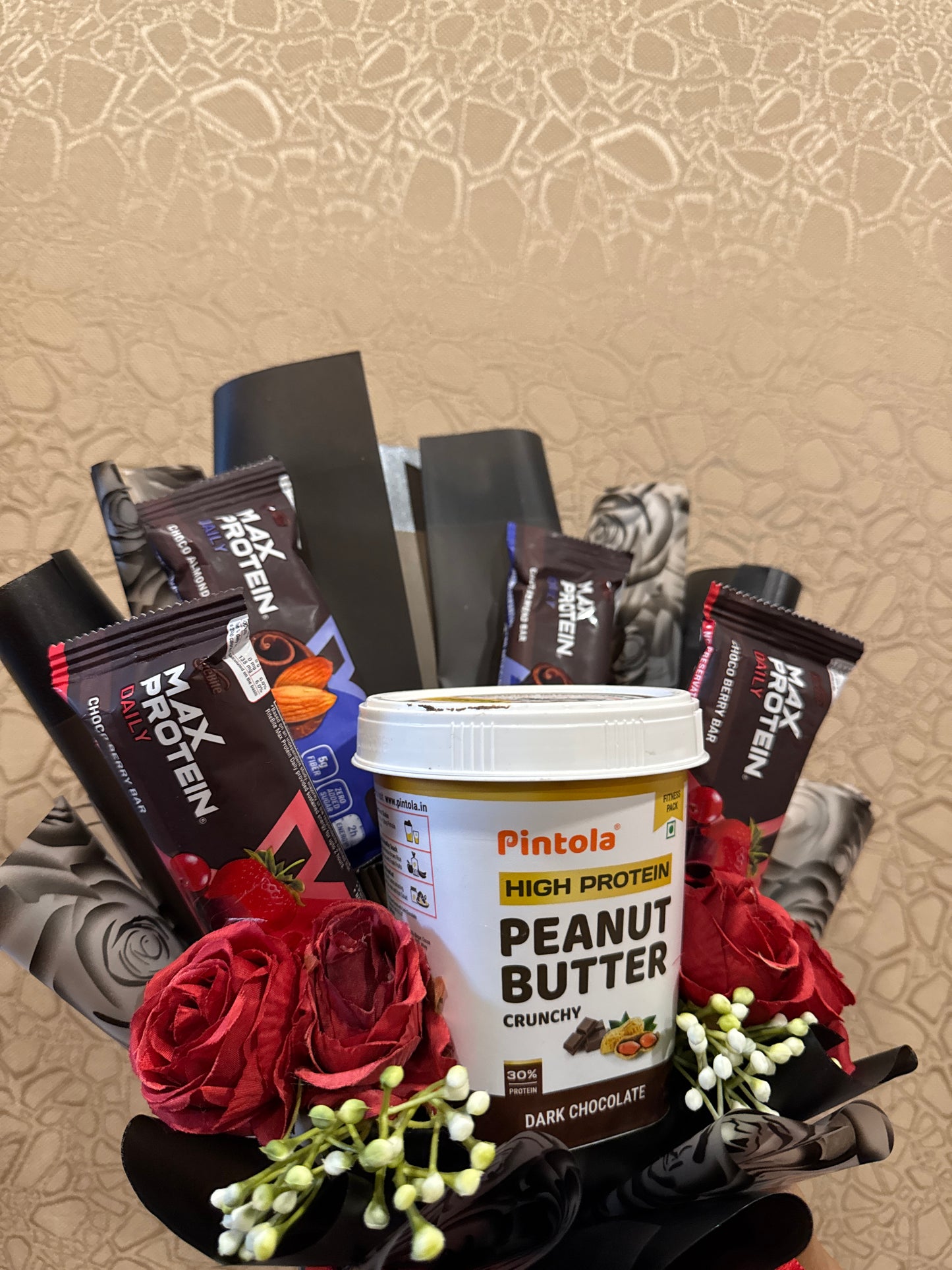 The Protein Bouquet -  Flex Hard, Eat Harder