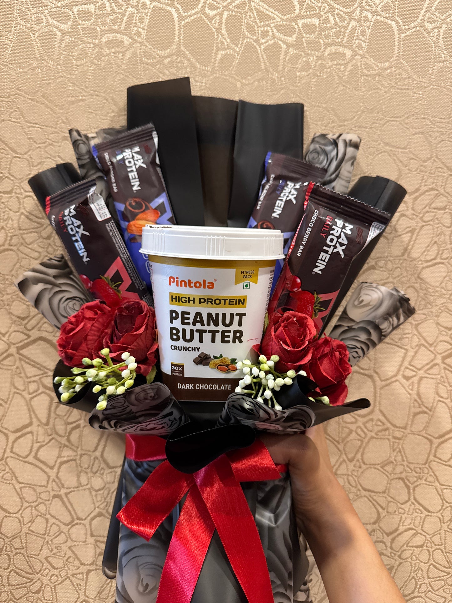 The Protein Bouquet -  Flex Hard, Eat Harder