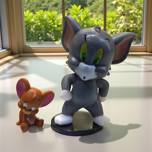 Tom & Jerry Set of 2 Action Figures