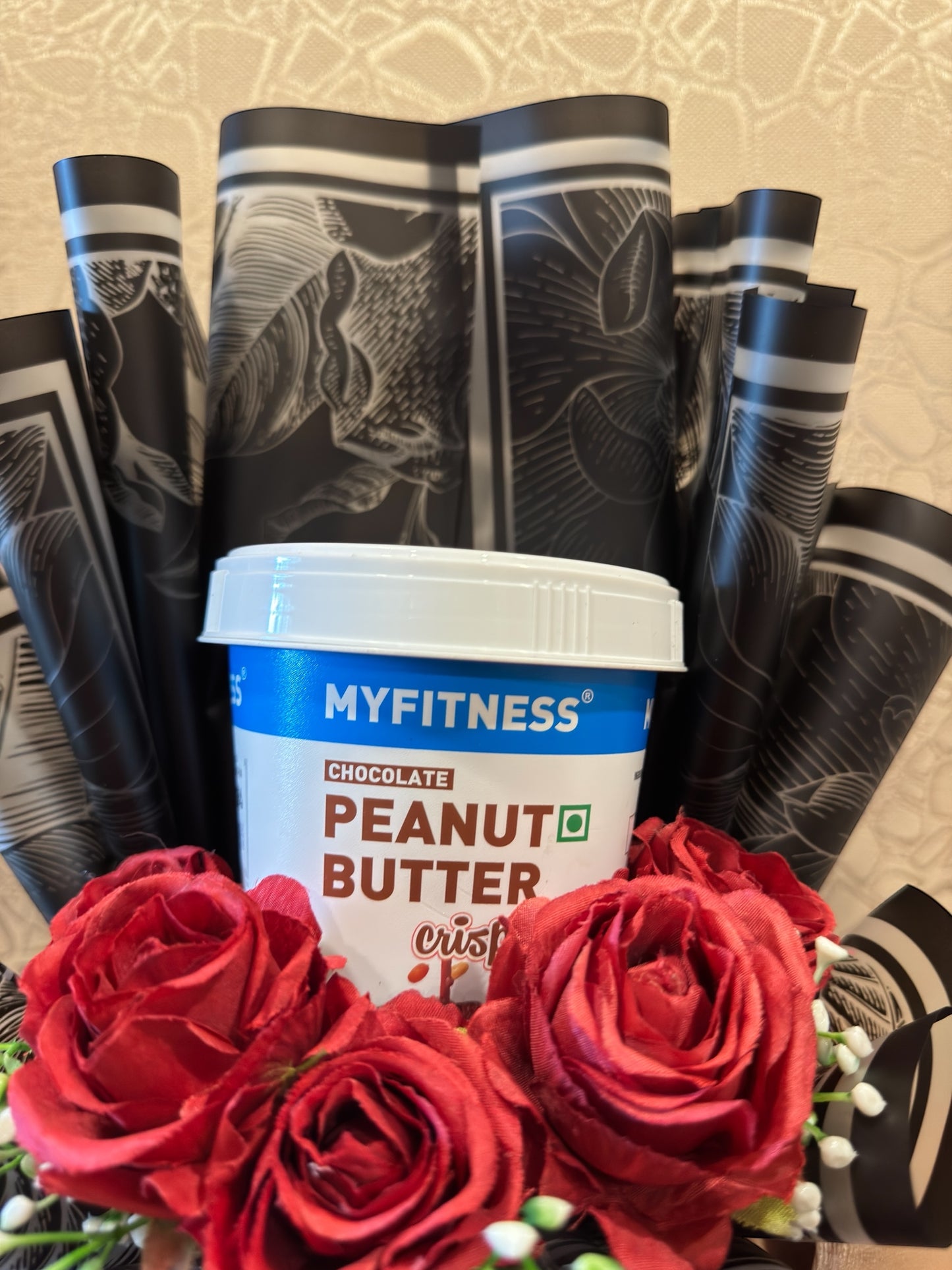 Fuel Your Passion: The MyFitness Peanut Butter & Rose Bouquet