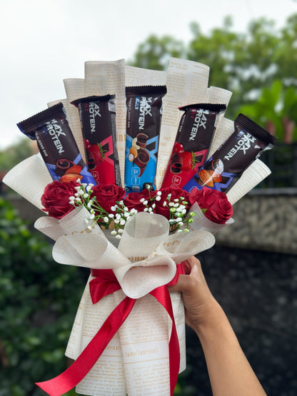 Fuel Your Grind: A Unique Max Protein Bar Bouquet for Gym Enthusiasts