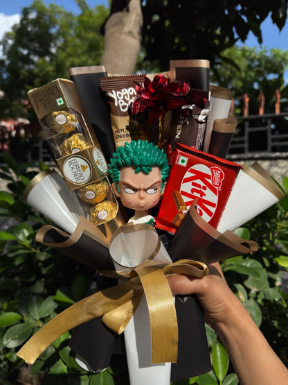 The Protein Bouquet - Roronoa Zoro fitness protein bar