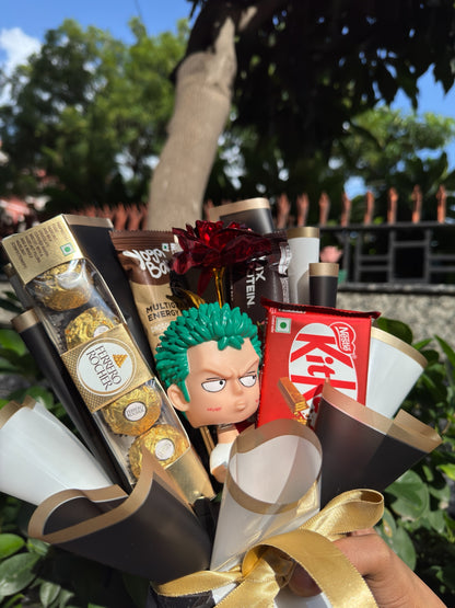 The Protein Bouquet - Roronoa Zoro fitness protein bar
