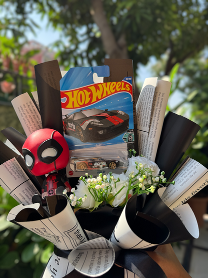 Ford gt addition- Hot Wheels Bouquet with Deadpool