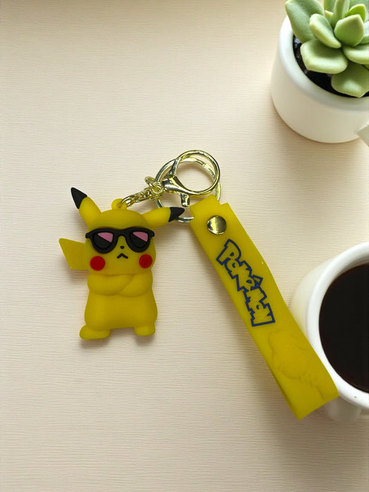 Catch ‘Em All Anywhere: Pikachu Keychain