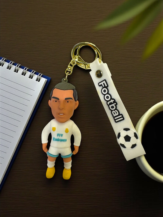 Carry the Glory: Real Madrid Player Keychain