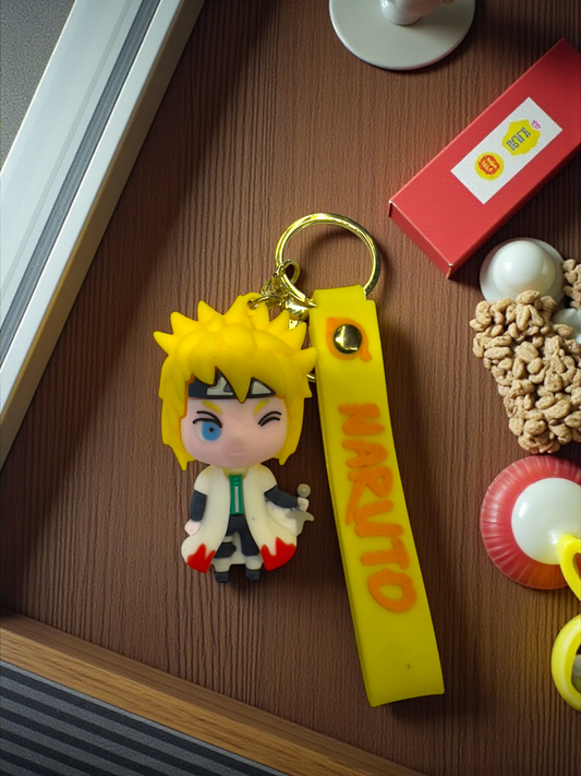 Speed Meets Style: Minato Namikaze Keychain