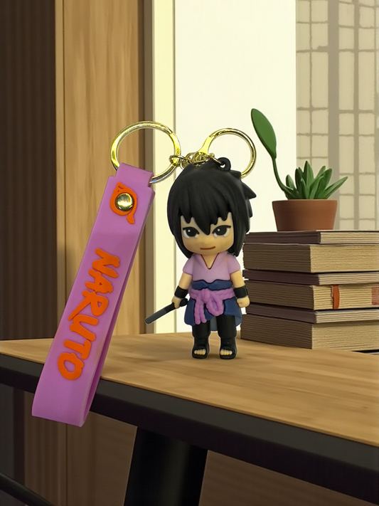 Shadow of the Leaf: Sasuke Uchiha Keychain