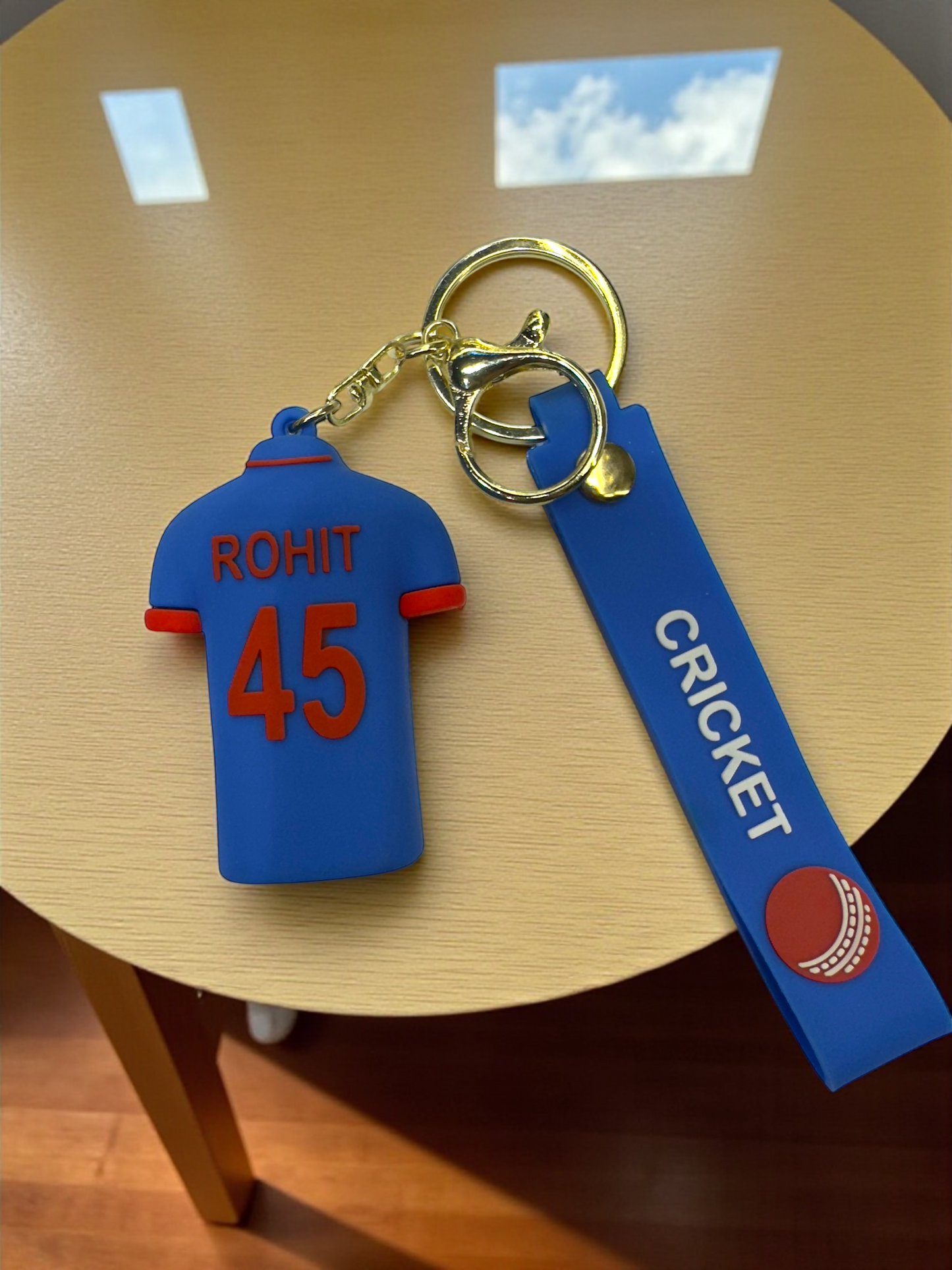 Hitman On-the-Go: Rohit Sharma Jersey Keychain