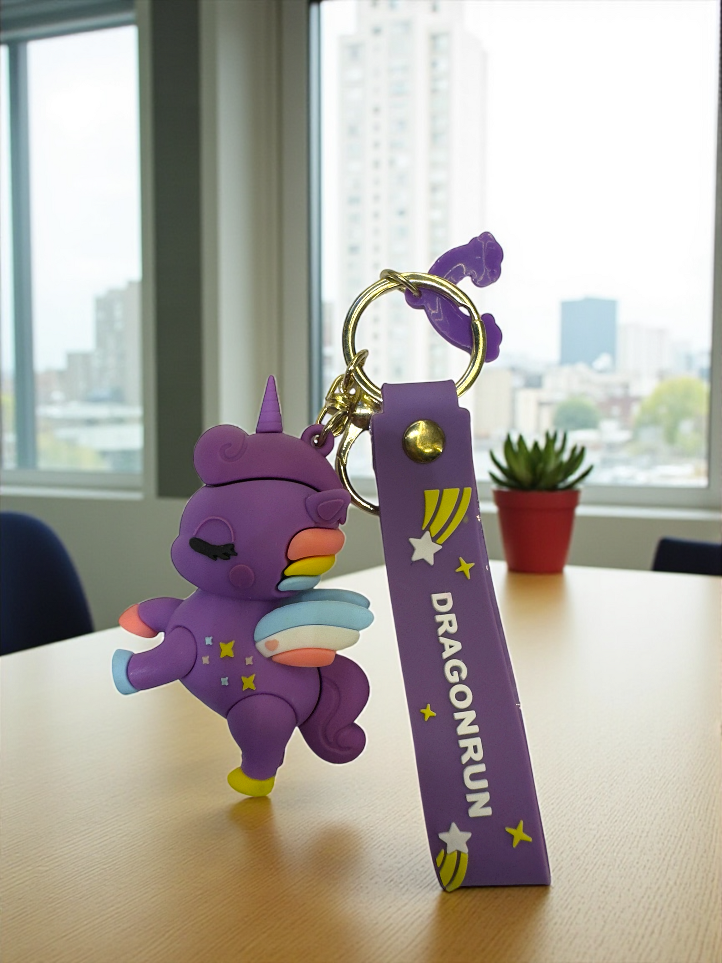 Carry a Touch of Sparkle: Unicorn Keychain