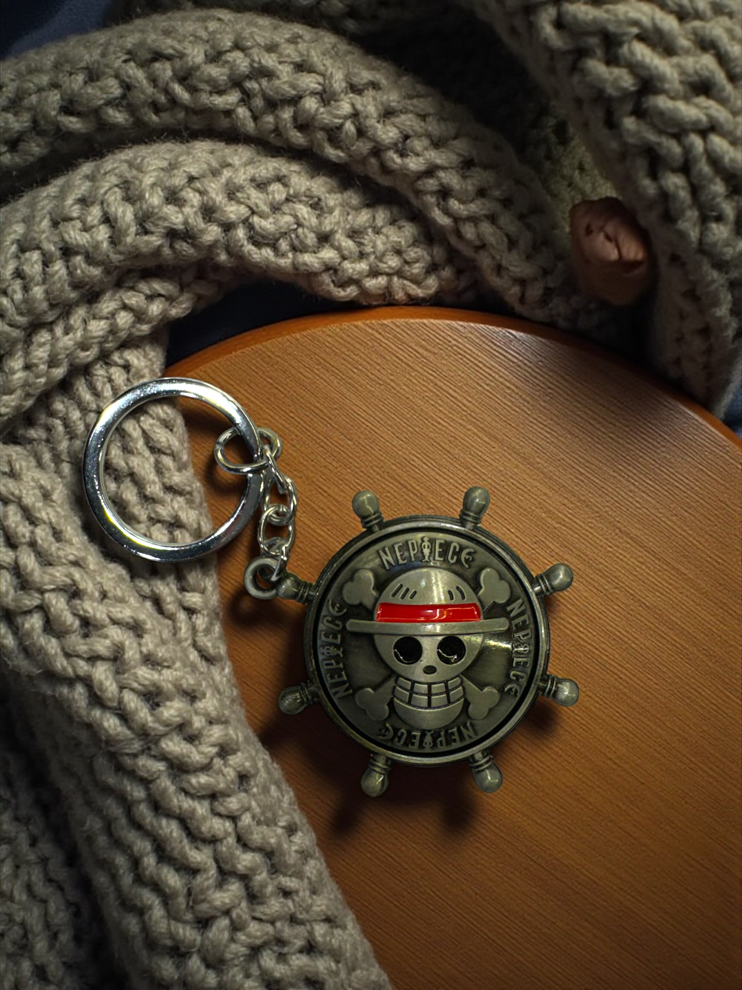 Set Sail with the Straw Hat Pirates Keychain