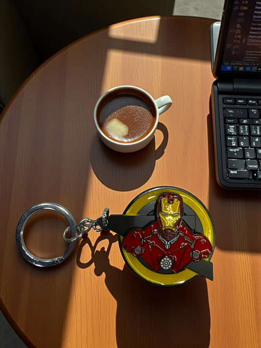 Suit Up Anywhere: Iron Man Keychain