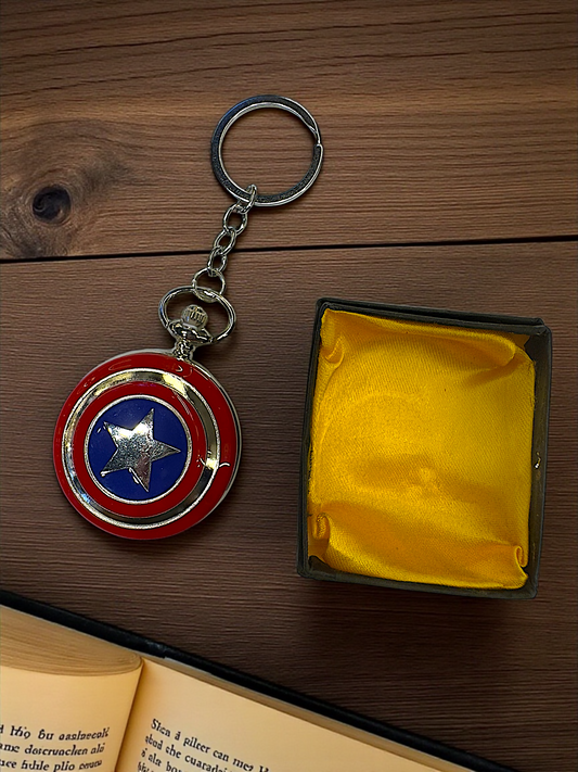 Carry the Shield: Captain America Keychain
