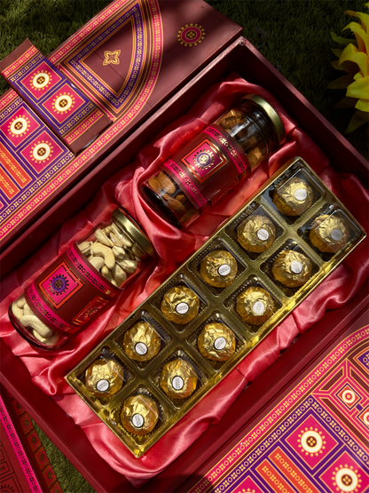 Royal Treasure Box – Festive Delight Diwali Hamper