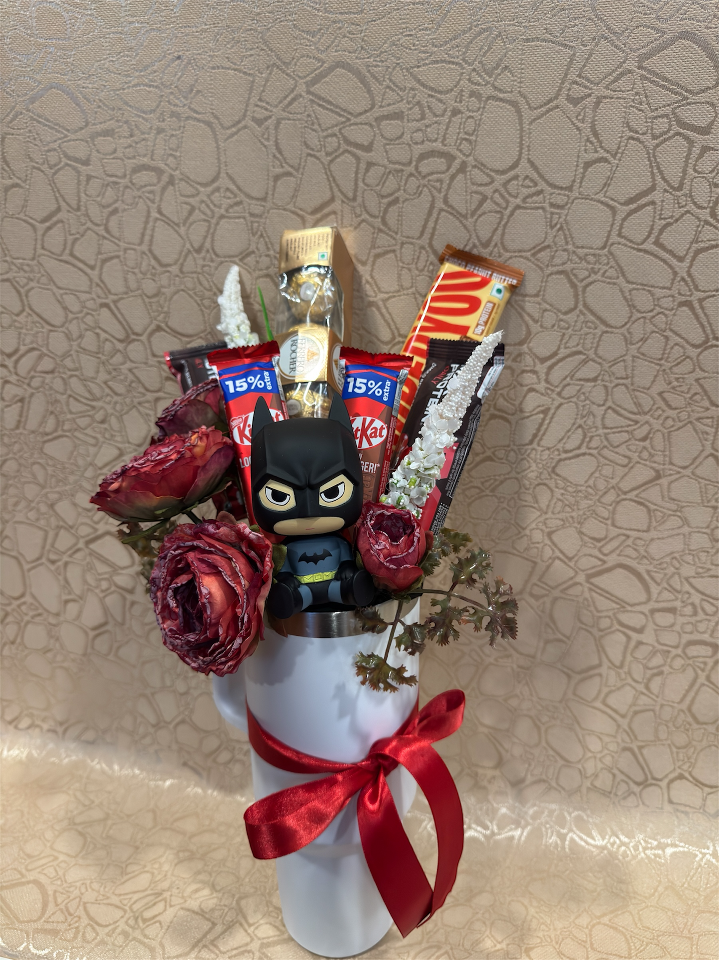 The Protein Tumbler - Energy Bars, Chocolates & Gym Essentials Gift