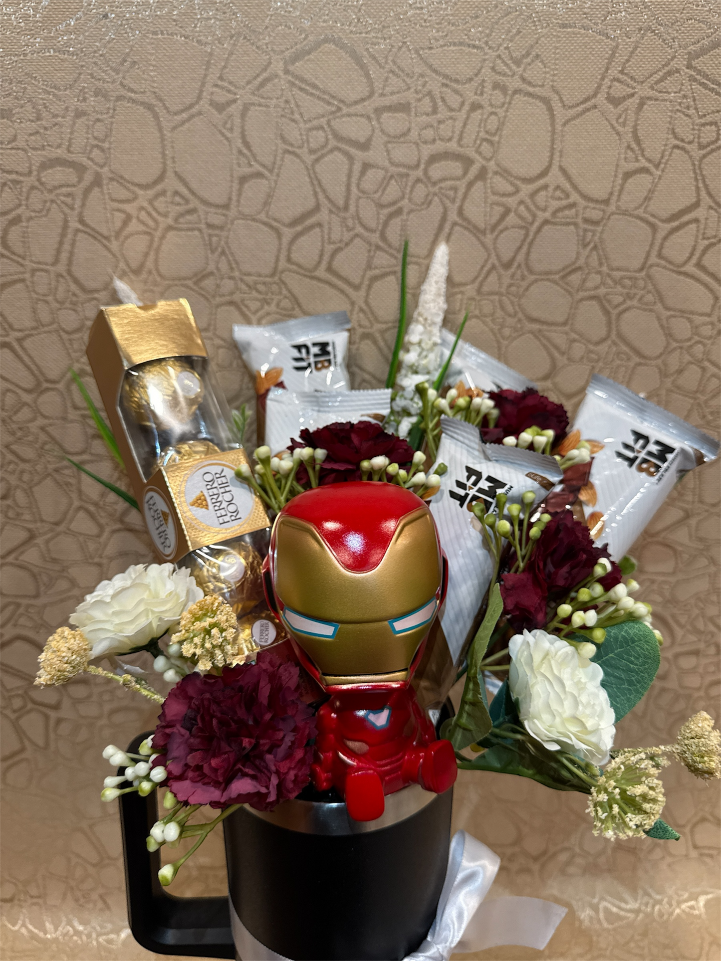 The Iron Man Protein Tumbler - Protein gifts for Marvel fans