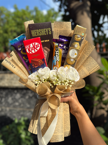 Chocolate Fusion Luxury Bouquet – Celebrate Life’s Sweetest Moments in Style