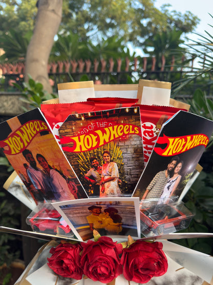 Hot Wheels Theme Photo Bouquet – Every Car Tells a Story