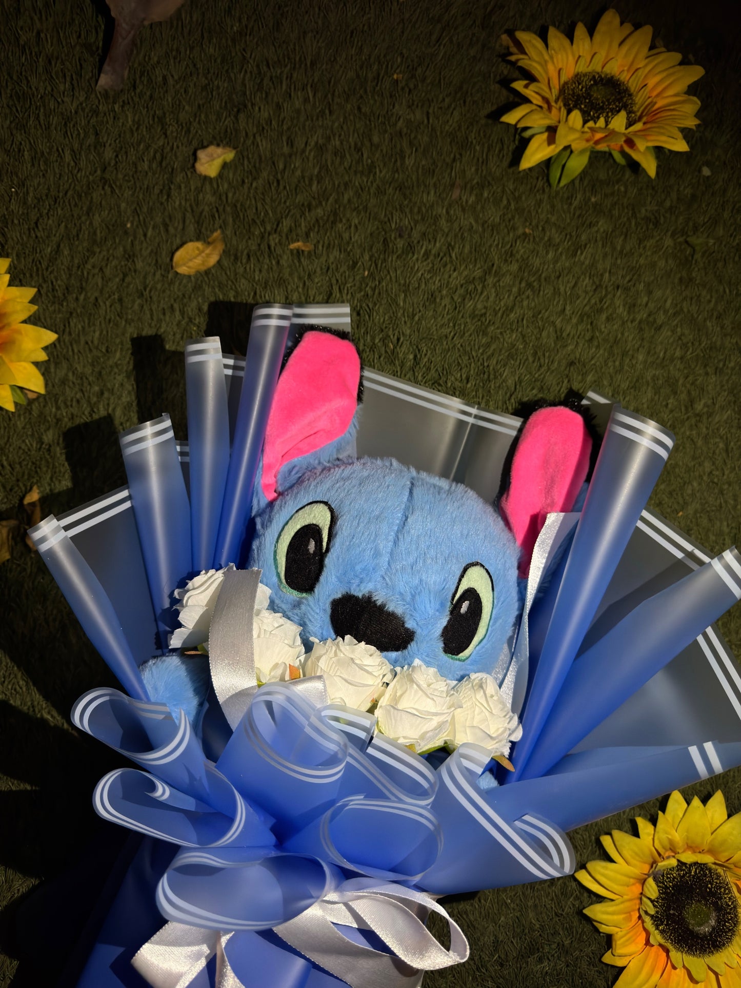 Stitch Soft Toy Bouquet – The Blue Editon